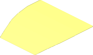 ~Sticker Back 2.6. x  2.8 Irregular (Formed)