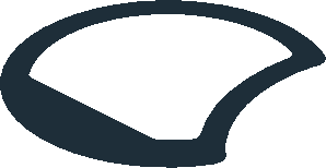 ~Sticker  1.8 x  1.8 Round with Cutout Top Frame