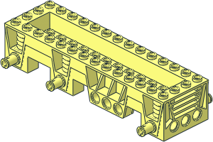 Car Base  4 x 14 x  2.333