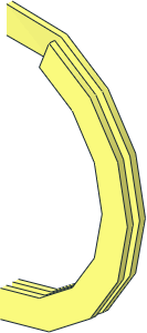 ~Keychain - Key Ring - Half