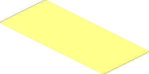 ~Sticker Back  1.6 x  3.6