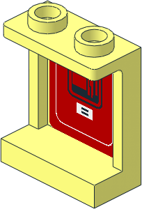 Panel  1 x  2 x  2 Reinforced with Containment Unit Sticker