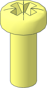 ~Screw 10 x  4 Dome Cruciform