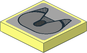 Tile  2 x  2 with Fifth Wheel Sticker