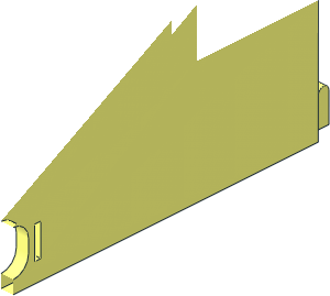 ~Electric Train Motor  9V Top Cover - Quarter