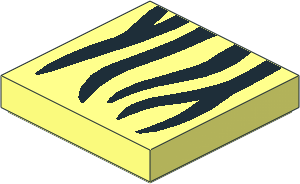 Tile  2 x  2 with Safari Pattern