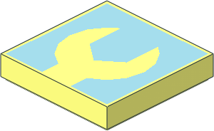 Tile  2 x  2 with Wrench Pattern