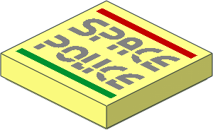 Tile  2 x  2 with Space Police II Pattern