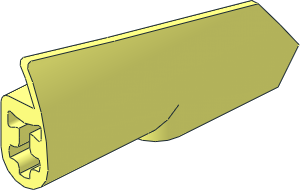 Technic Panel Fairing Smooth #22 (Thin Short)