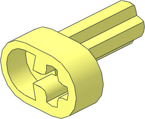 Technic Engine Crankshaft with Slot