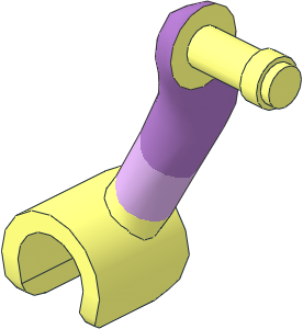 Figure Friends Female Right Arm with Lavender Sleeve and Medium Lavender Cuff Pattern