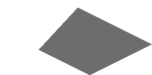 ~Sticker  0.8 x  3.1 with White Trapezoid on Grey Background Left - Second Face