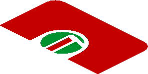 ~Sticker  0.8 x  3.0 with Castrol Edge Logo on Red Background Left - First Face