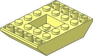 Slope Brick 45  6 x  4 Double Inverted