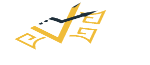 ~Sticker  2.6 x  2.8 with Black Trident, Gold Triangle and Symbols - Half