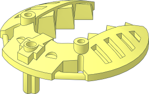 Constraction Shield  5 x  5 with Wrench with Teeth