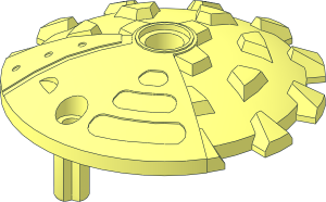 Constraction Shield  5 x  5 with Circular Grinder