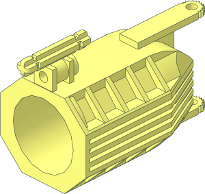 ~Electric Motor Boat Back