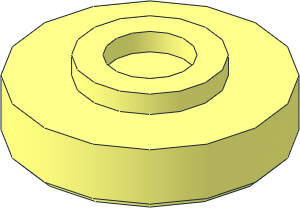 ~Technic Pneumatic Cylinder 2 x 2 Cap