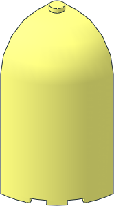 Panel  3 x  3 x  6 Corner Round Reinforced