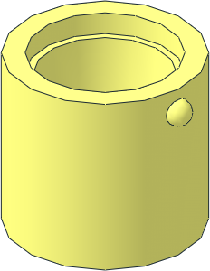 Bucket  1 x  1 x  1 Cylindrical