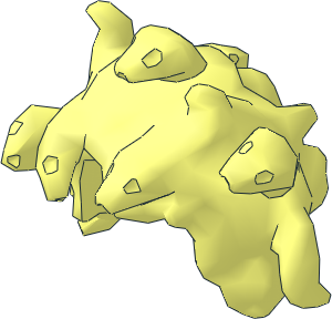 Minifig Hair with Snakes