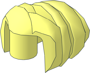 Minifig Arm Bandage Wrapped