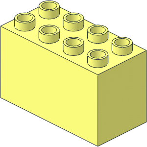 Duplo Brick  2 x  4 x  2