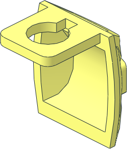 Minifig Backpack Skydiver