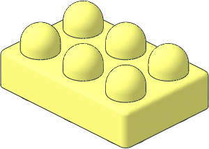 Duplo Primo Brick  2 x  3