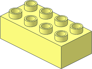 =Duplo Brick  2 x  4