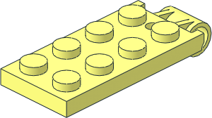 Hinge Plate  2 x  5 Top