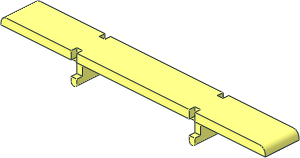 ~Train Signal Sempahore Actuator Plate