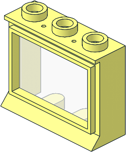 Window  1 x  3 x  2 Classic with Long Sill (Complete)