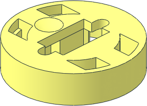 ~Technic Competition Cannon with Round Bottom Front Lid