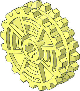 Technic Tread Sprocket Wheel 20 Tooth Thin