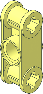 Technic Cross Block 1 x 3 (Axle/Pin/Axle)