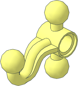 Technic Steering Arm with 3 Ball Joints