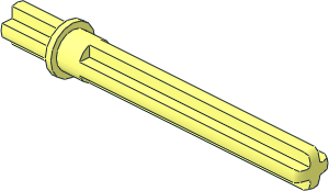 Technic Axle  5.5 with Stop Type 1