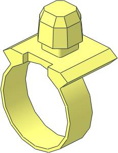 Znap Connector  3 x  3 -  4 Way Rotating Section