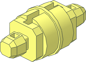 Znap Connector  3 x  3 - 4 Way Core Section