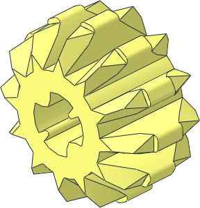 Technic Gear 12 Tooth Double Bevel
