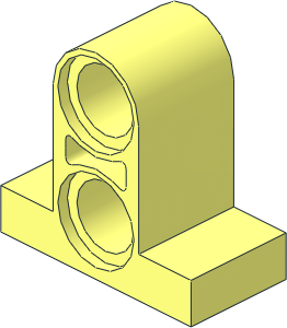 Technic Tile  1 x  2 with Two Holes