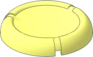 Technic Disc  5 x  5 Projectile