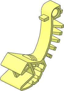 Technic Bionicle Matoran Claw Arm