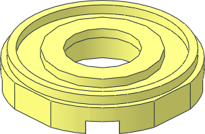 ~Turntable  4 x  4 Dimpled Base