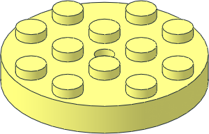 ~Turntable  4 x  4 Round Top