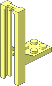 Forklift Rails  2 x  4 x  5.667