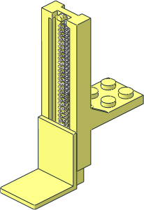 Forklift  2 x  7 (Complete) (Lowered Position)