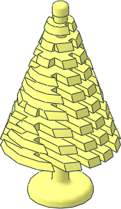 Plant Tree Pyramidal  4 x  4 x  6.667 Type 1